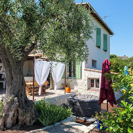 Charming Sea View With Jacuzzi And Private Garden Βίλα Νίκαια