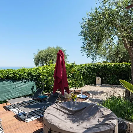 Charming Sea View With Jacuzzi And Private Garden Βίλα Νίκαια
