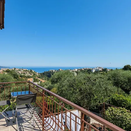 Charming Sea View With Jacuzzi And Private Garden Βίλα Νίκαια